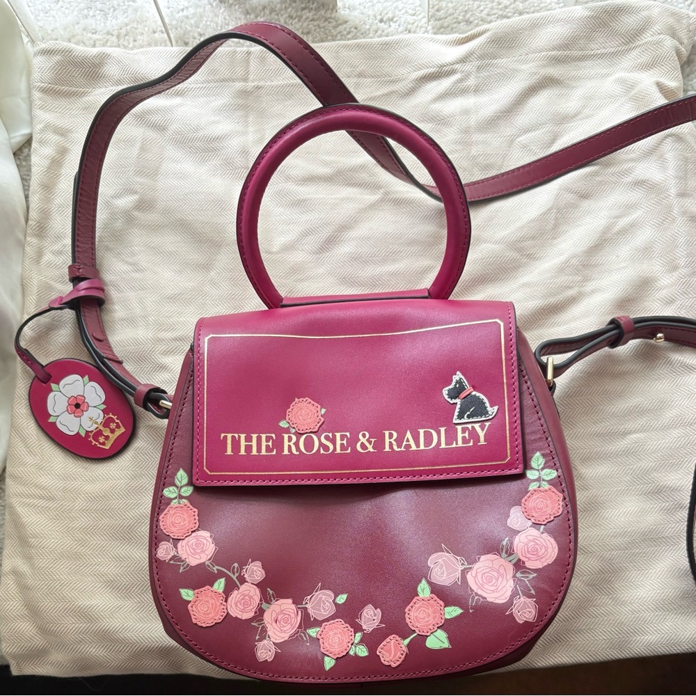 Pink Floral Women's Bag